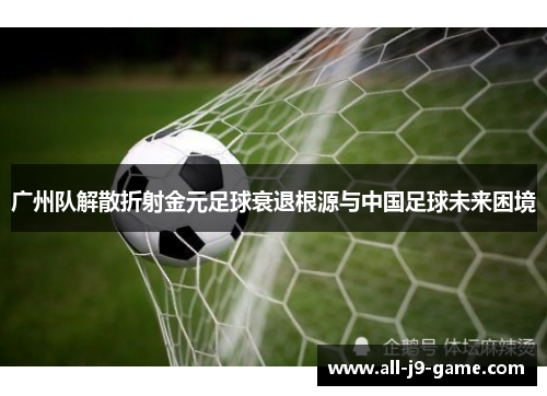 广州队解散折射金元足球衰退根源与中国足球未来困境 广州队解散折射金元足球衰退根源与中国足球未来困境